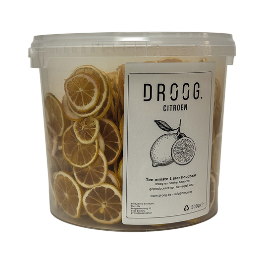 Gedroogde citroen