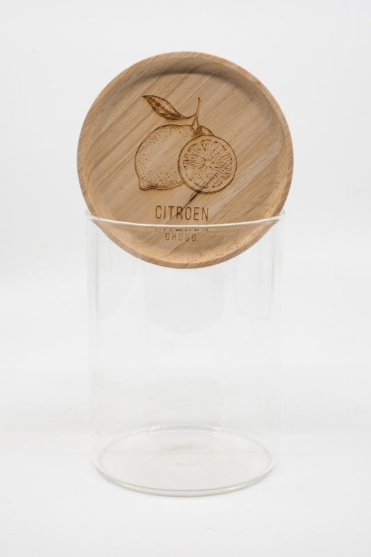 Bewaarpot 'DROOG' - Citroen