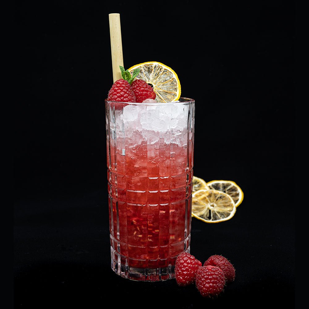 Crazy Red Cheecks mocktail