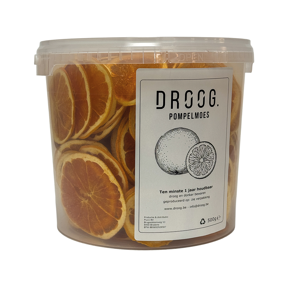 Gedroogde pompelmoes