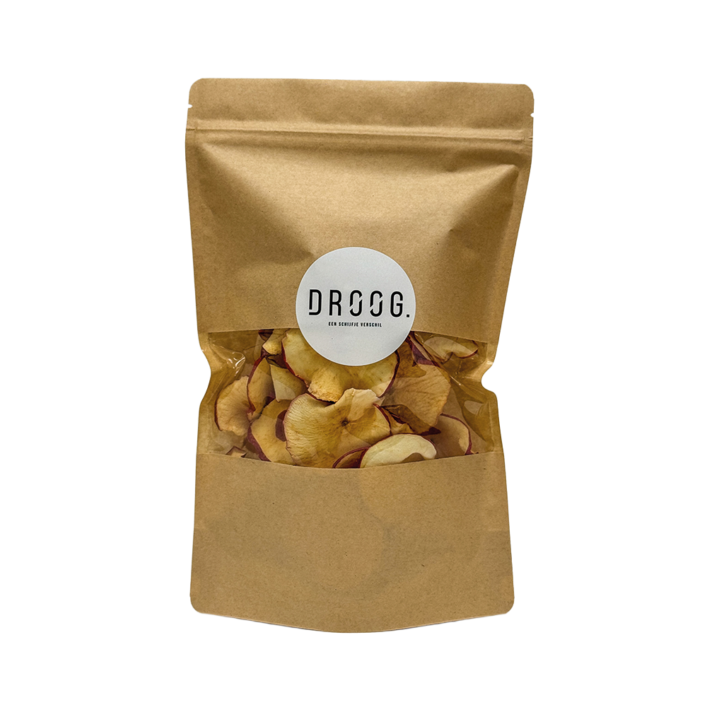 Gedroogde zoete appel